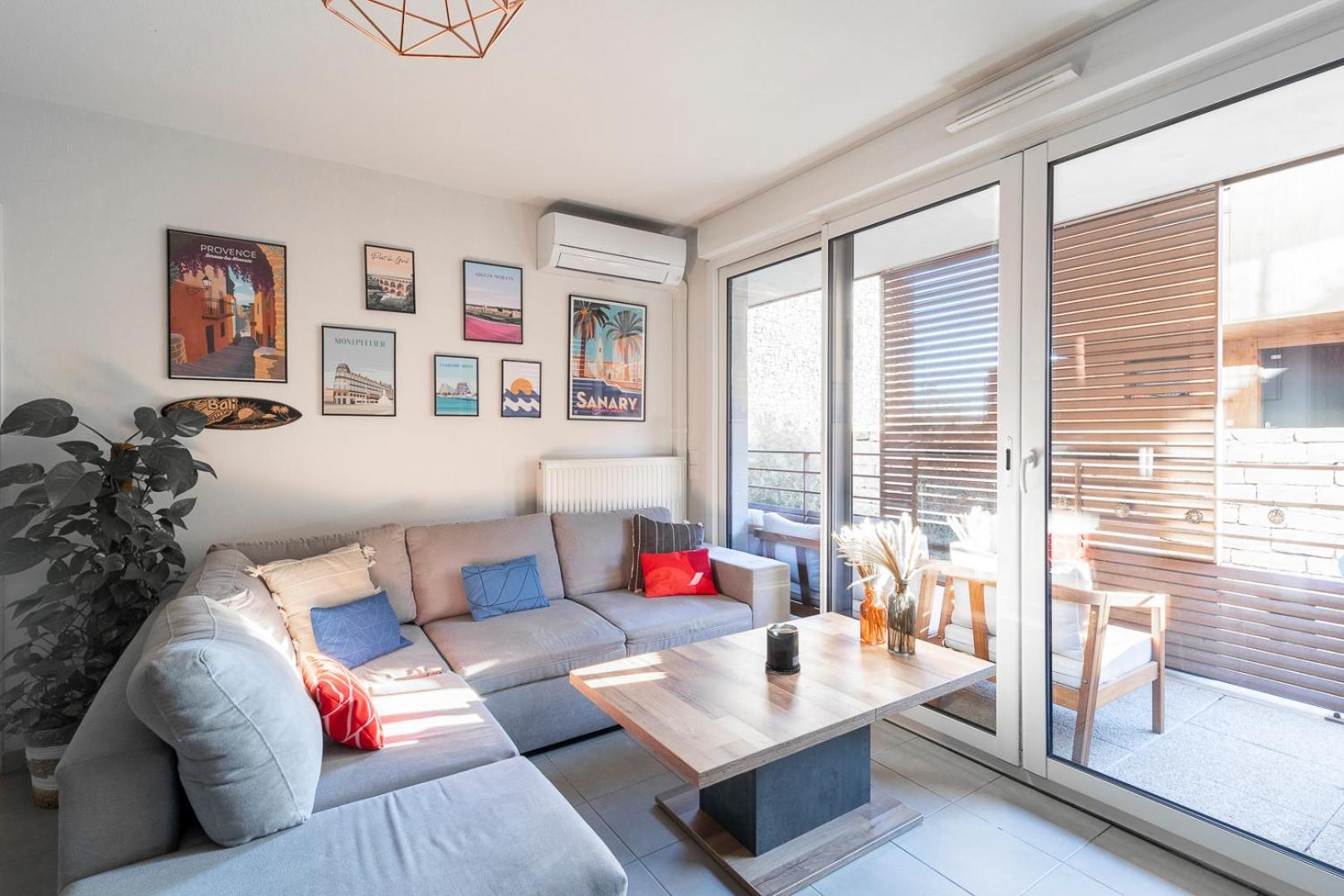 Appartement Charmant Au Porte De Montpellier サン・ジャン・ド・ヴェダ エクステリア 写真
